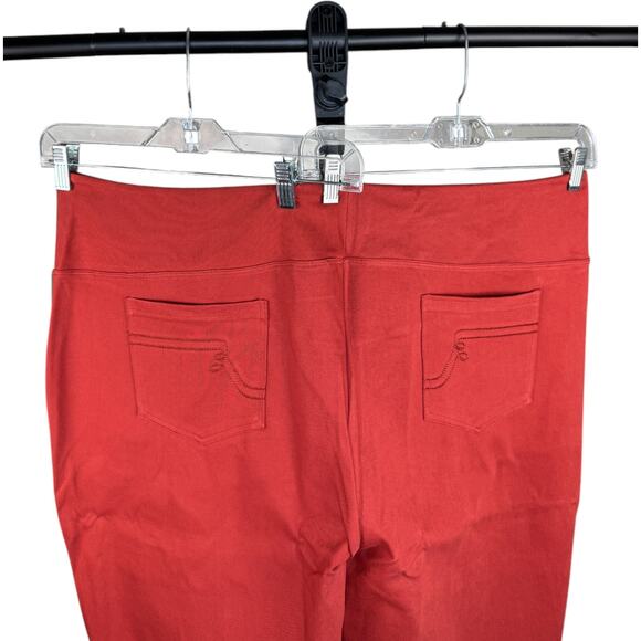 Women With Control Rustic Edge Slim Leg Pants 4X Pull On Stretch Comfort Waist - Picture 5 of 12